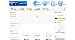 Desktop Screenshot of ekoparteknik.com.tr
